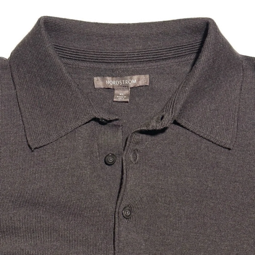 NORDSTROM VINTAGE CHOCOLATE BROWN ANGORA SWEATER
